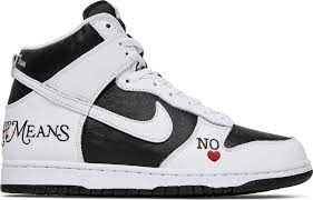 Nike SB Dunk High Supreme By Any Means Black