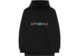 Travis Scott Astroworld Wish You Were Here Hoodie Black