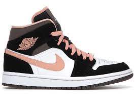 Jordan 1 Mid Peach Mocha (W)