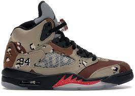 Jordan 5 Retro Supreme Desert Camo