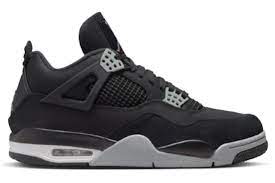 Jordan 4 Retro Black Canvas (GS)