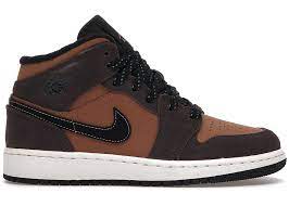 Jordan 1 Mid SE Dark Chocolate (GS)