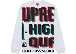 Supreme World Class L/S White