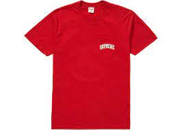 Supreme NFL x Raiders x '47 Pocket Tee Red