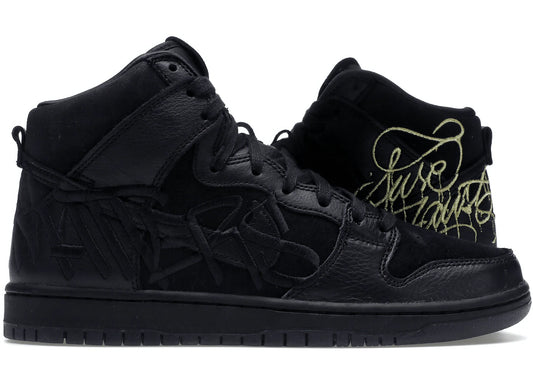 Nike SB Dunk High x Faust “Black Gold”