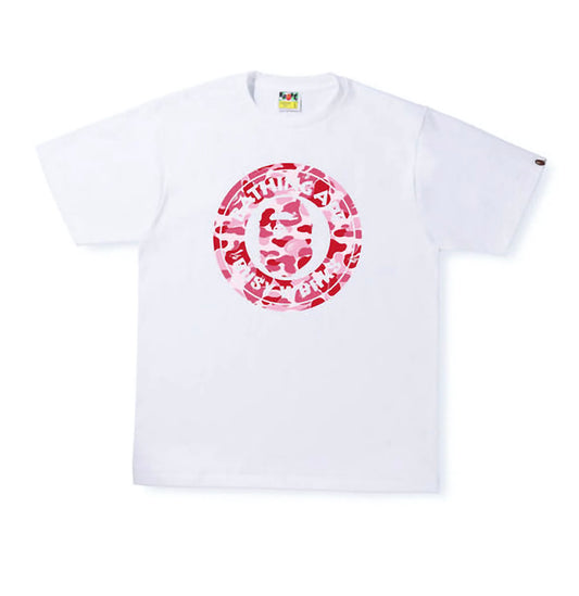 BAPE ABC Camo Busy Works White/Pink