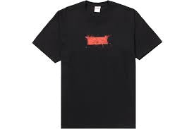 Supreme Ralph Steadman Box Logo Tee Black