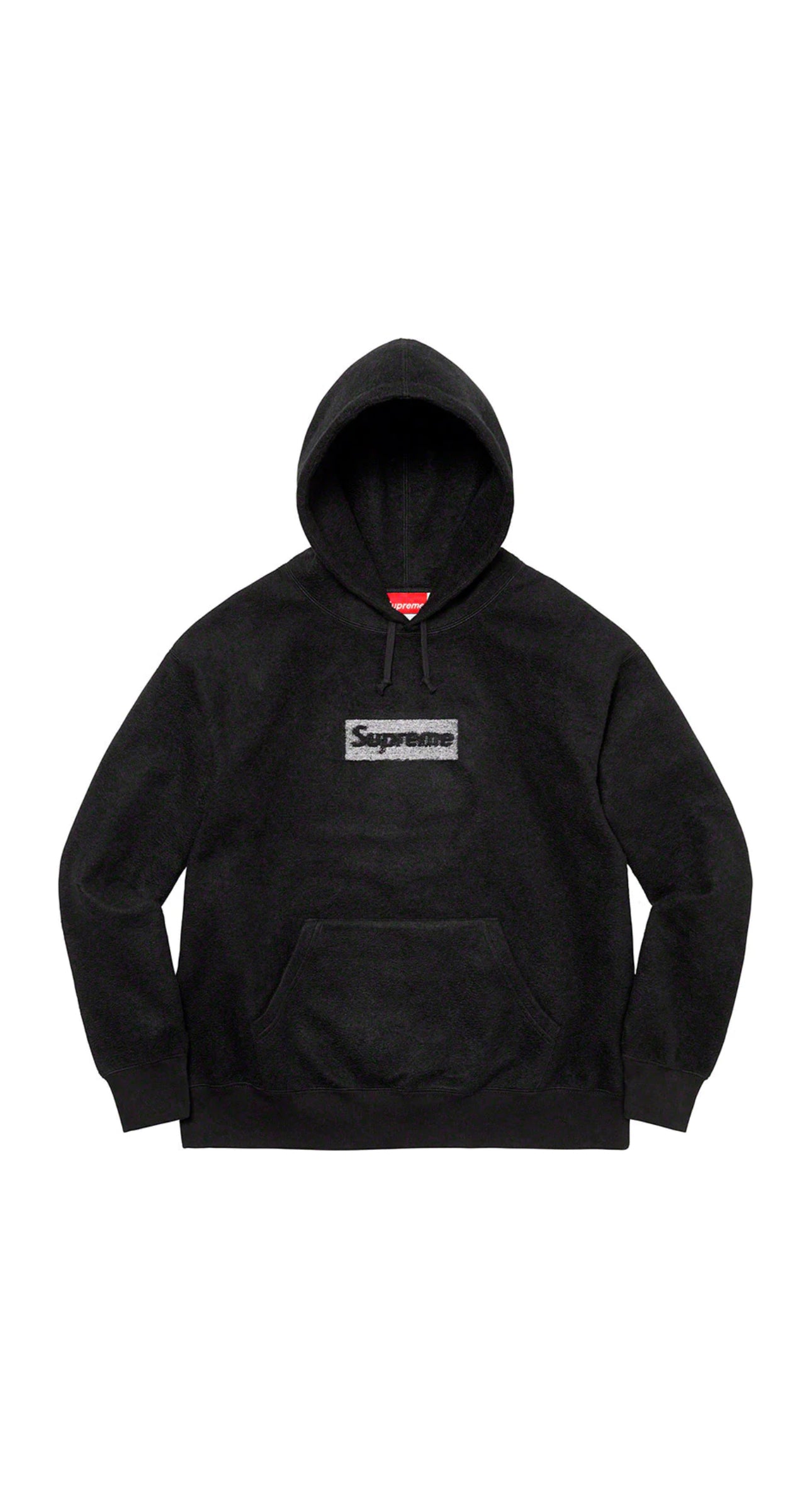 Inside Out Box Logo Hoodie (Black) - Heaven Sneaker Shop