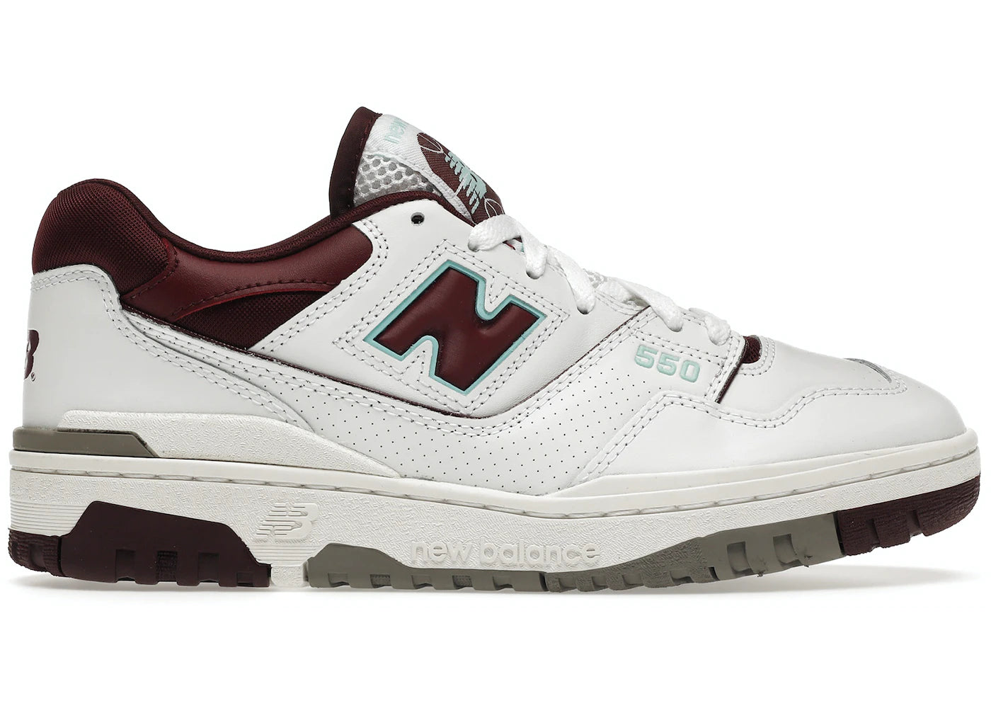 New Balance 550 “Burgundy Cyan”