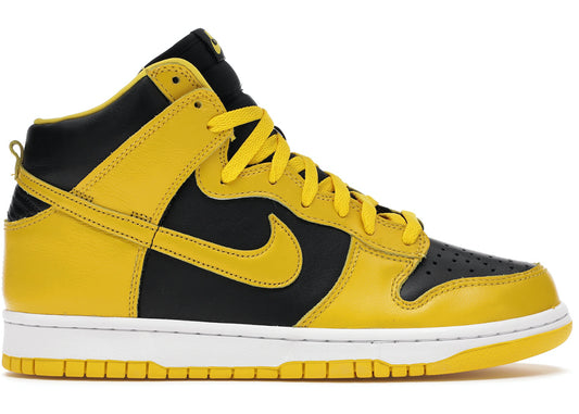 Nike Dunk High “Black Varsity Maize”